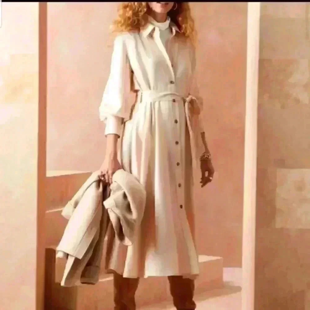 Banana Republic Tencel Shirtdress 